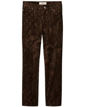 Ba&sh Jeans ,Bruin ,Denim Slim Fit Denim Jeans