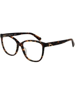 Longchamp Rechteckige Optische Fassung - Schwarz