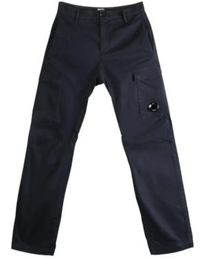 C.P. Company Straight Trousers - Azul