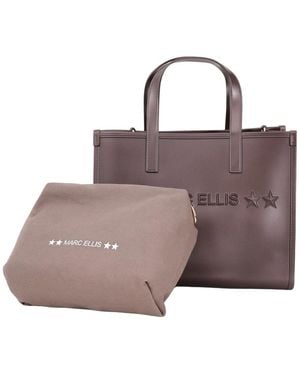 Marc Ellis Braune Shopper Tasche Flat Go