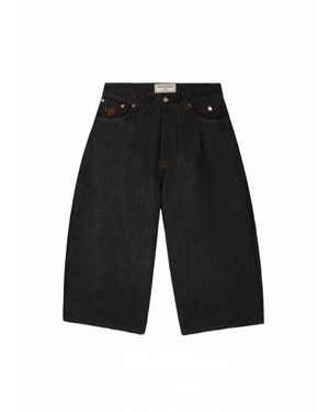 Walk In Paris Denim Shorts - Nero