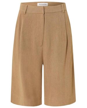 Frankie Shop Casual Shorts - Natural