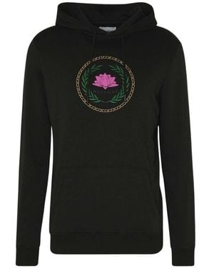 Woodbird Hoodies & Sweatvesten ,Zwart ,Katoen Stijlvolle Hoodie