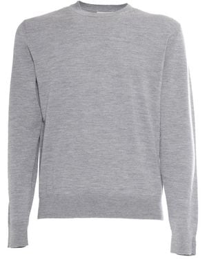 Ballantyne Round-Neck Knitwear - Grey