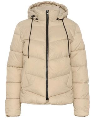 Kaffe Winter Jackets - Naturel