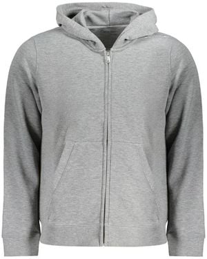 Calvin Klein Langärmliger Sport-Hoodie - Grau