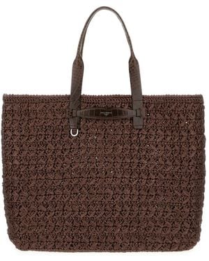 Dolce & Gabbana Tote Bags - Marrone
