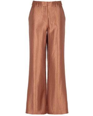 Freebird by Steven Wide Trousers - Marrón