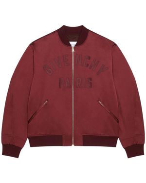 Givenchy Bomber Jackets - Rojo
