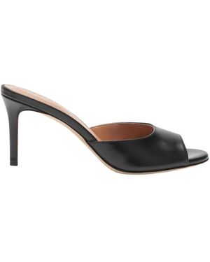 SCAROSSO Heeled Mules - Negro