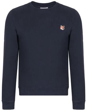 Maison Kitsuné Sweatshirts - Blue