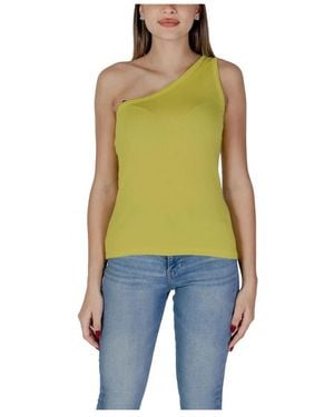 B.Young Sleeveless Tops - Yellow