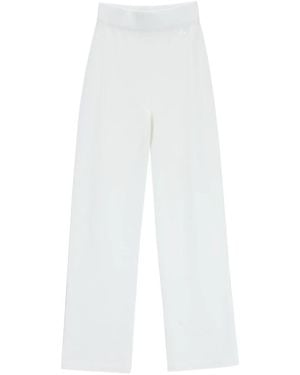 Genny Wide Trousers - White