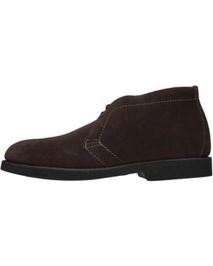 Sebago Lace-Up Boots - Brown