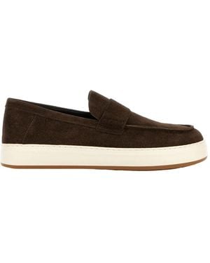Hogan Schoenen ,Bruin ,Suède Sneakers