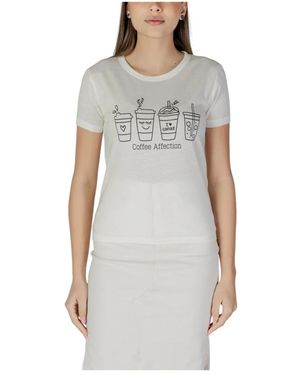 Jacqueline De Yong T-Shirts - Grigio