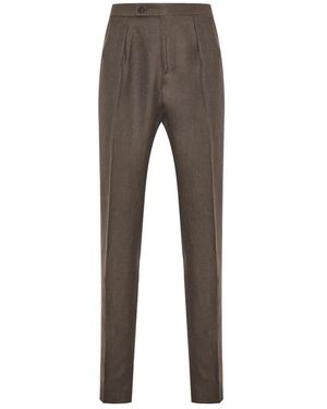 Incotex Slim-Fit Trousers - Gris