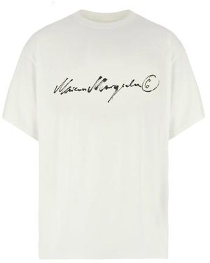 MM6 by Maison Margiela T-Shirts - White