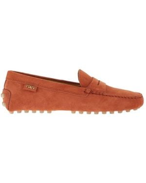 Tod's Gommino Mokassins - Rot