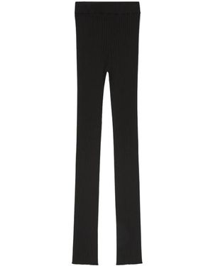 Rodebjer Broeken ,Zwart ,Ribgebreide Broek