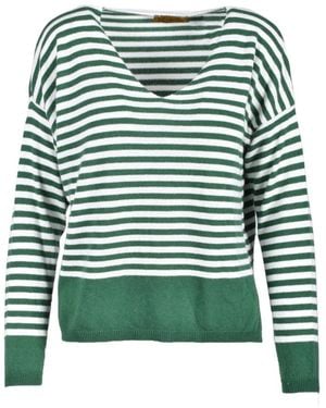 EBARRITO V-Neck Knitwear - Verde