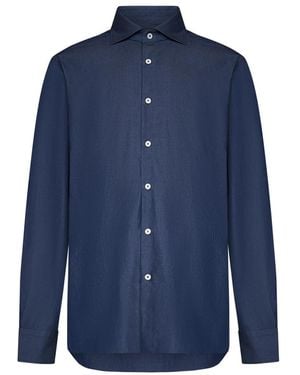 Franzese Collection Casual Shirts - Blue