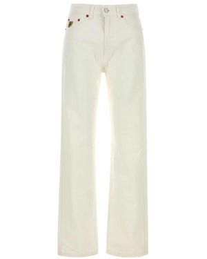 Lois Straight Jeans - White