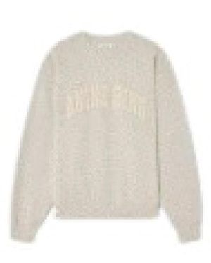 Anine Bing Round-Neck Strickwaren - Weiß