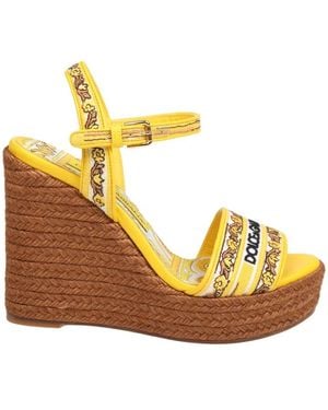 Dolce & Gabbana Wedges - Metallic