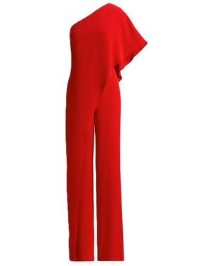 Ralph Lauren April Jumpsuit Silky Ggt 154 - Rot