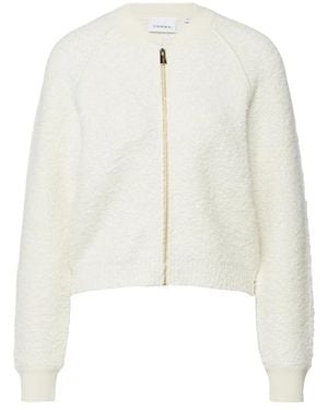 Comma, Gebreid Vest Met Textuur - Wit