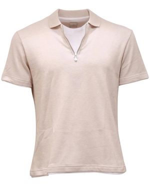 Eleventy Polo Shirts - Pink