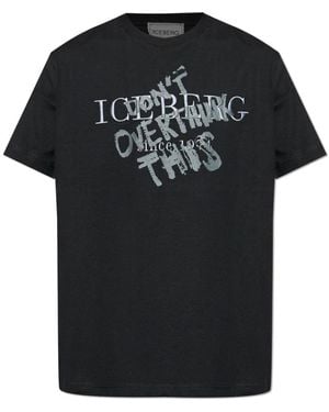 Iceberg T-Shirts - Noir