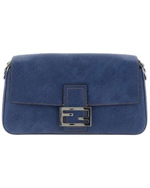 Fendi Shoulder Bags - Blauw