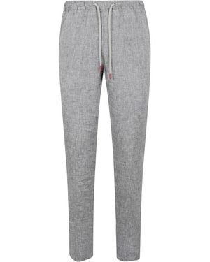 Kiton Slim-Fit Trousers - Grigio