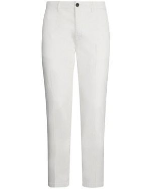 Liu Jo Weiße Chino Hose Slim Fit Baumwolle