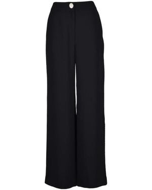 ARMANI EXCHANGE Wide Trousers - Black