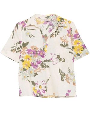 Marella Overhemden ,Veelkleurig ,Katoen Emmferoce Shirt - Meerkleurig
