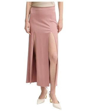 Patrizia Pepe Rokken ,Roze ,Midi Rok
