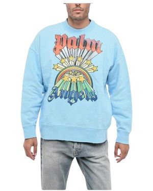 Palm Angels Sweatshirts - Azul