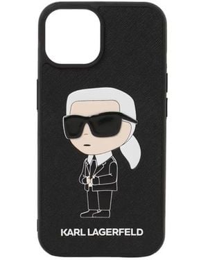 KARL LAGERFELD K/Ikonik 2.0 Case 14 - Schwarz