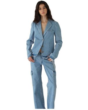 Designers Remix Denim Jackets - Blauw