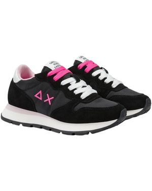 Sun 68 Trainers - Black