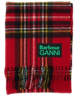 Barbour Winter Scarves - Rouge
