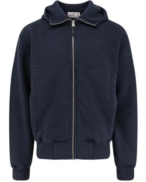 Stone Island Zip-Throughs - Blue
