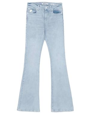 Lois Raval 16 High Rise Flare - Blauw