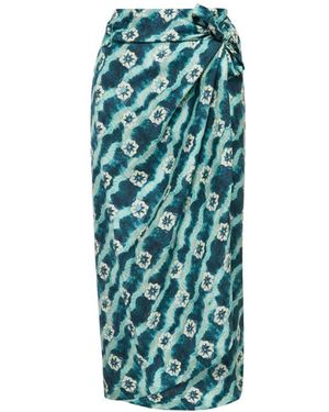 Maliparmi Midi Skirts - Blauw