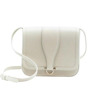 Borbonese Tassen ,Wit ,Leer Cross Over Medium