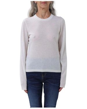 Pinko Weiße Cashmere Pullover - Grau