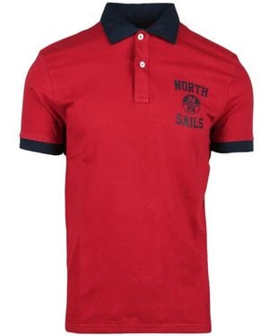 North Sails Polo Shirts - Rouge